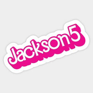 Jackson 5 x Barbie Sticker